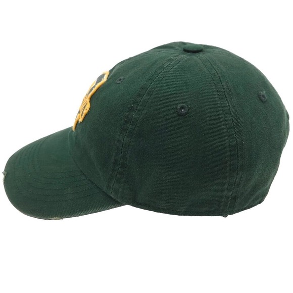 Oregon Ducks NCAA College Captivating Headwear Green Snapback Hat Cap Distressed - Picture 2 of 7